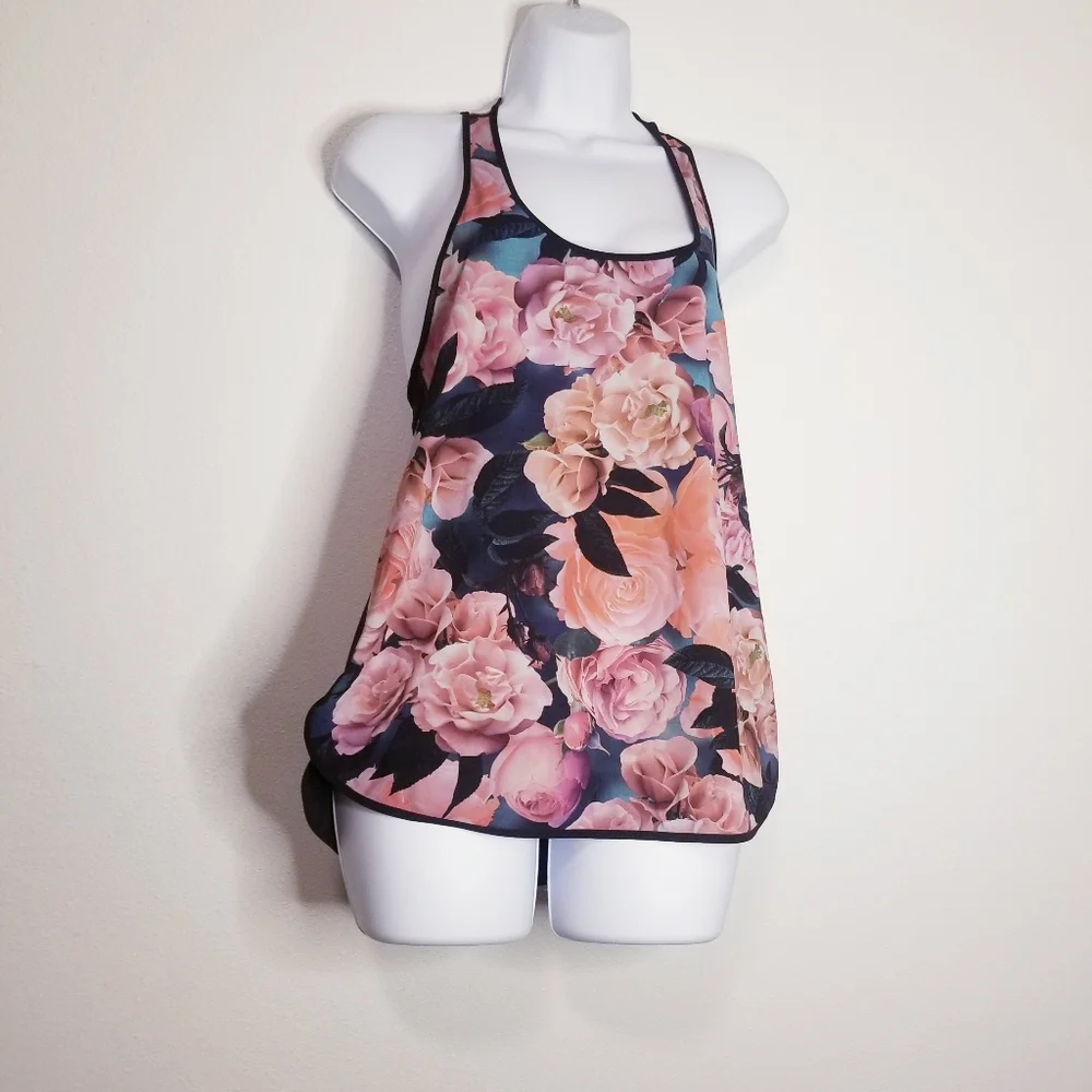 Lululemon secret garden racerback top - Picture 1 of 5